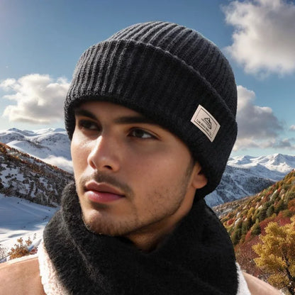 2In1 Mask Beanies Men Winter