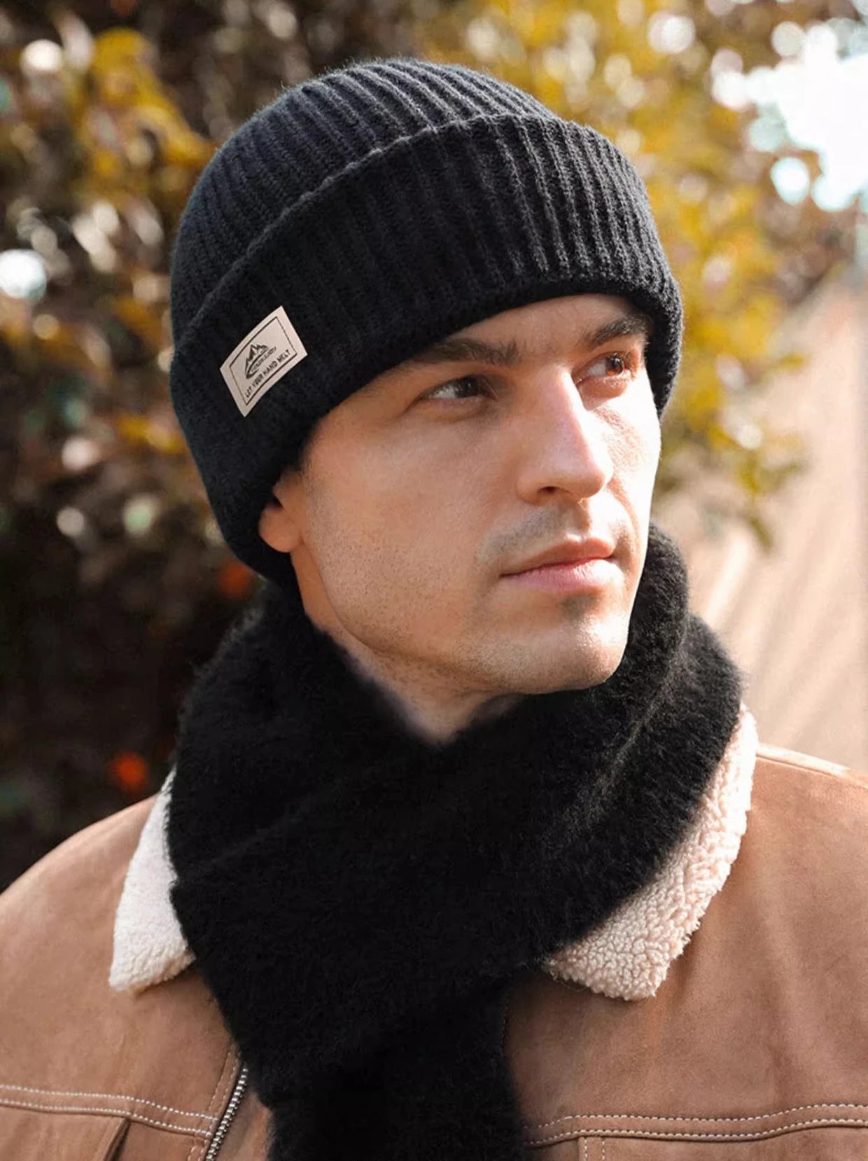 2In1 Mask Beanies Men Winter